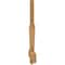 Ekena Millwork Kennewick Rough Sawn Timber Gable Bracket, Western Red Cedar, 72"W x 30"H x 2"D x 4"F, 10/12 Pitch GBW072X30X0204KEN00RWR - alternate 5